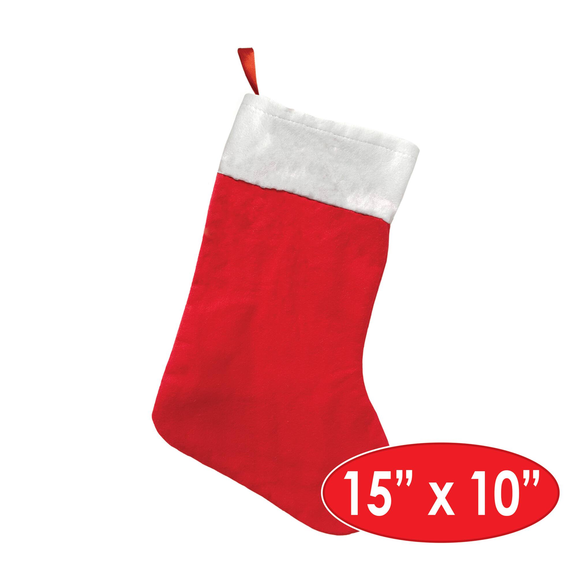 Beistle 15" Felt Christmas Stockings, 4ct.